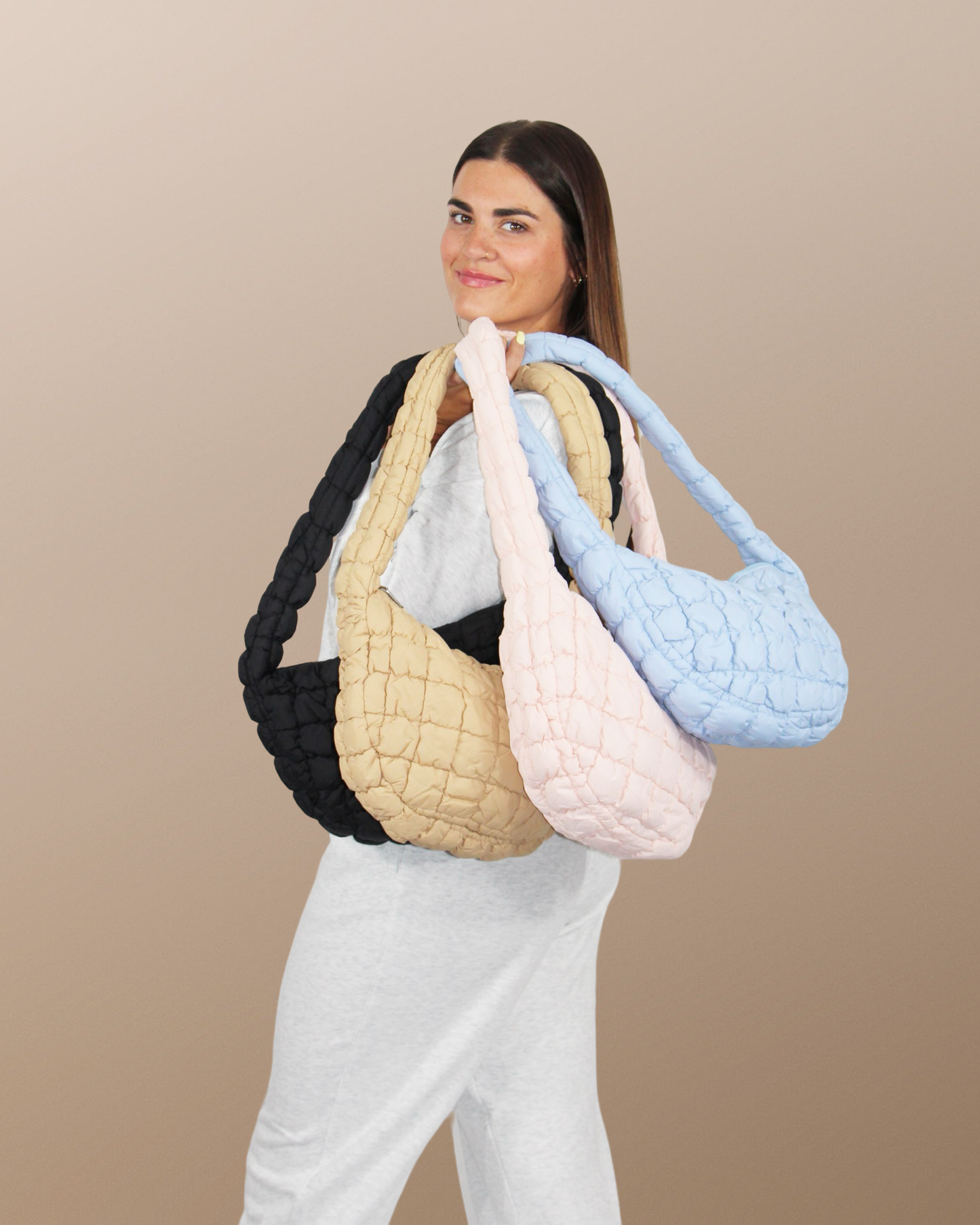 Pufflux Shoulder Sky Blue-