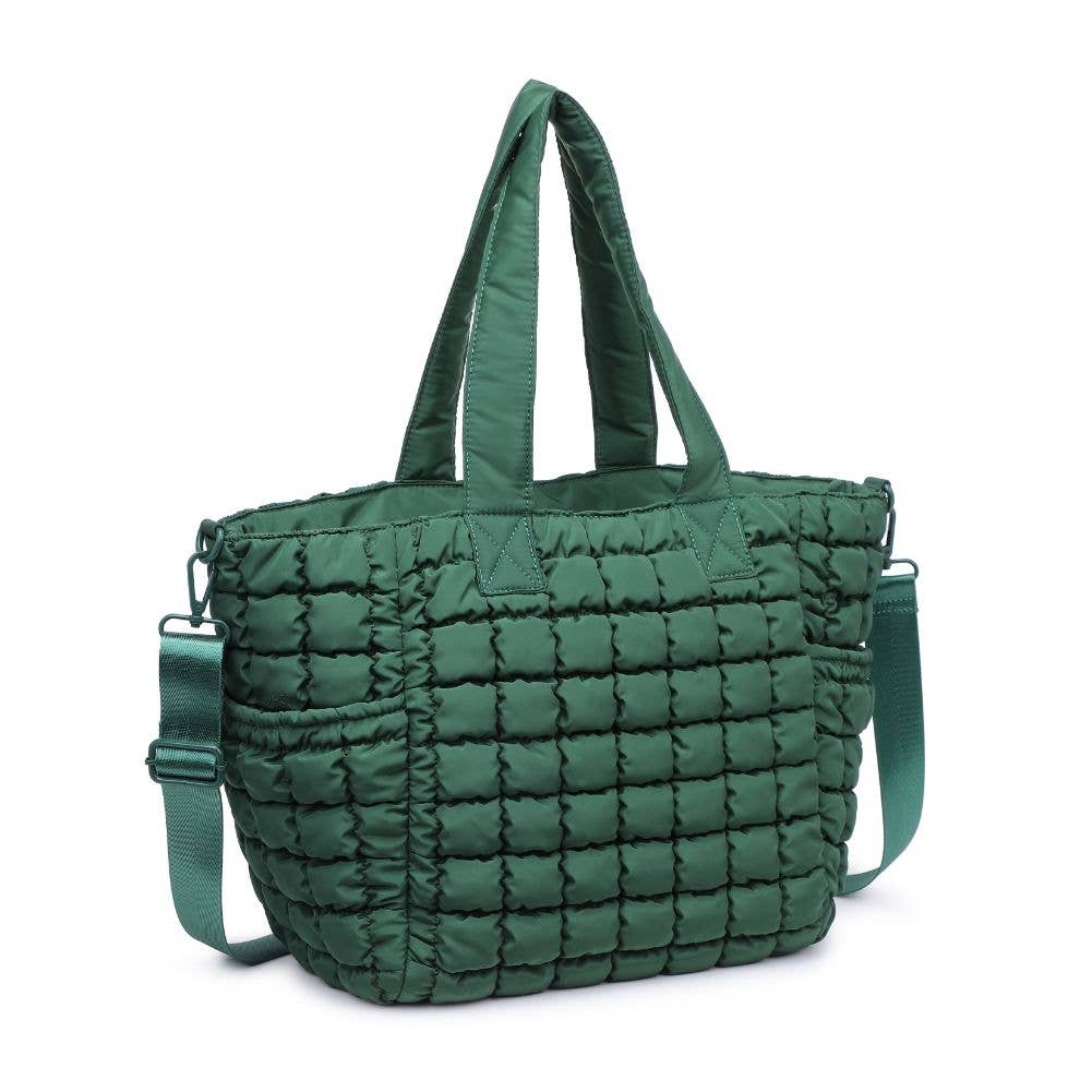 Dreamer Quilted Puffer Nylon Tote
