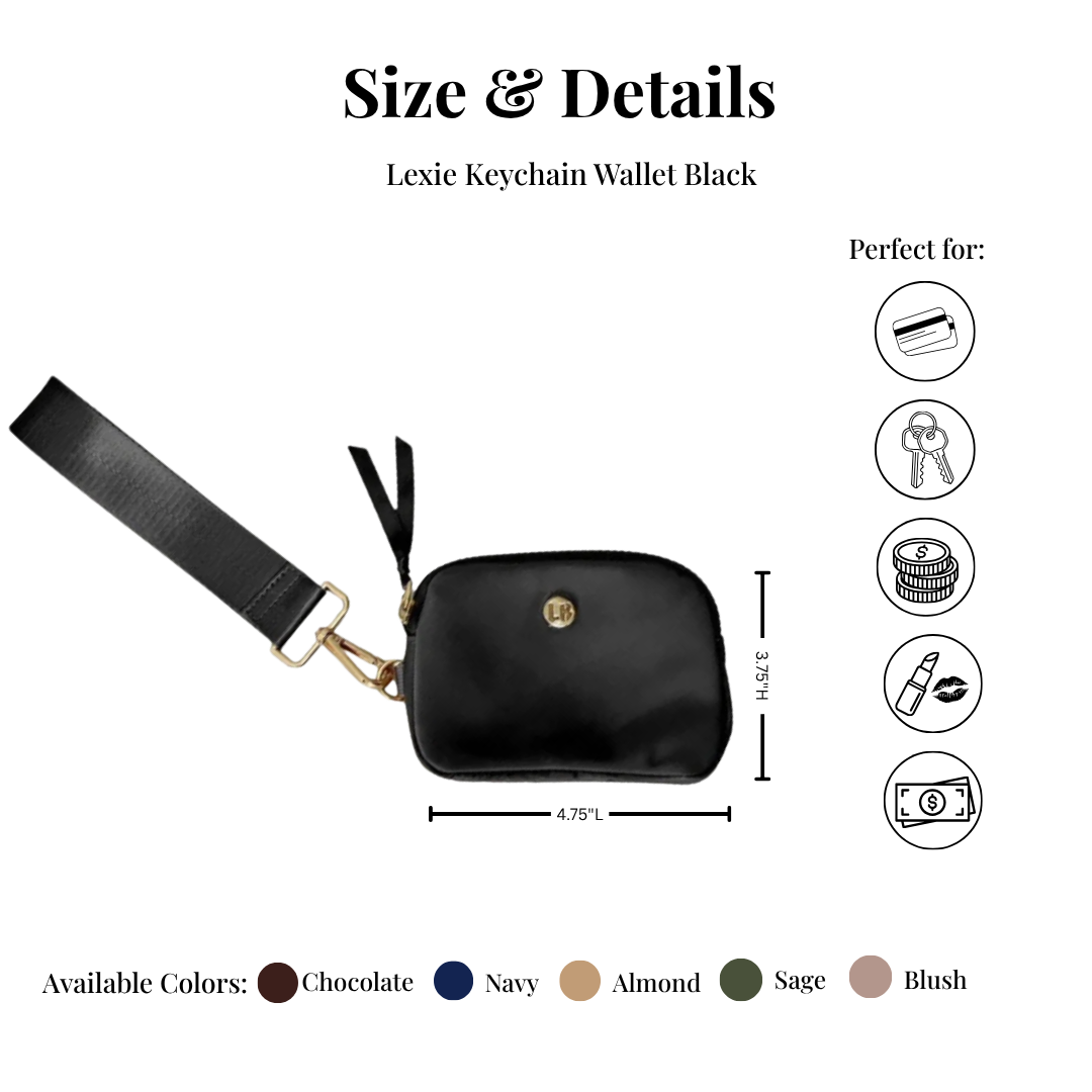 Nylon Keychain Black