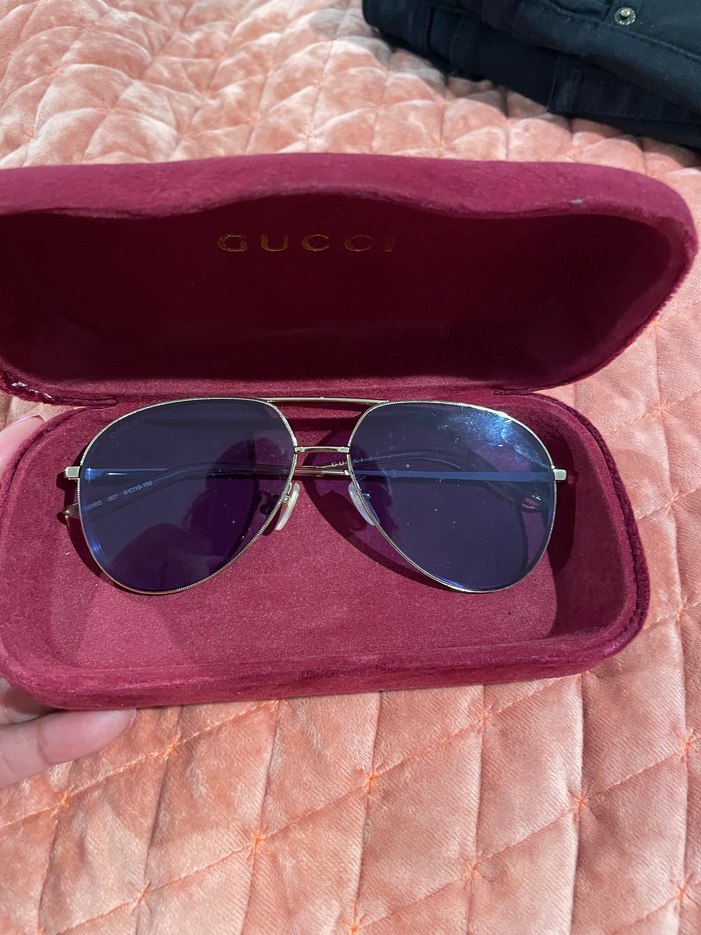 Authentic preowned Gucci sunglases