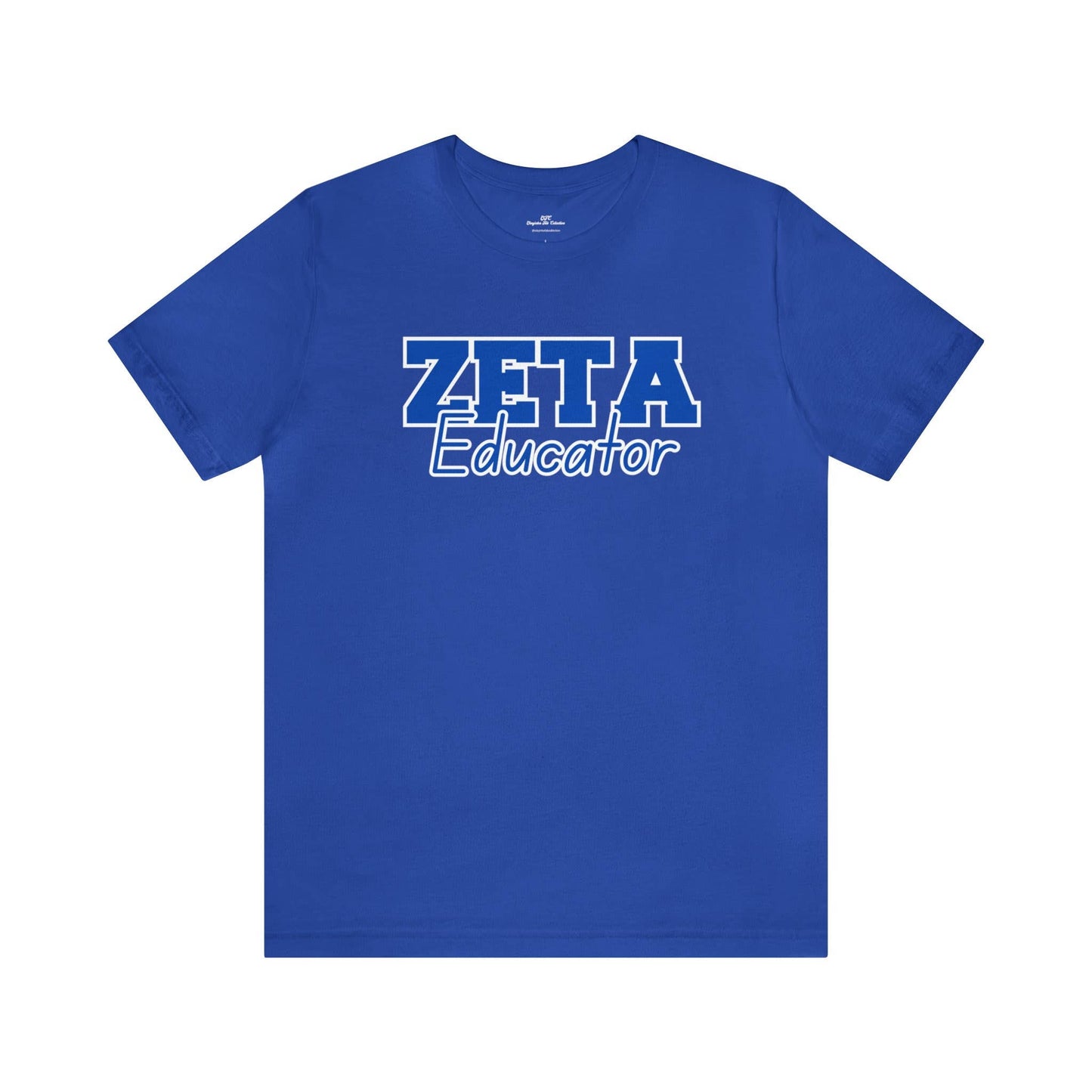 Zeta Phi Beta Sorority Inspired Educator T-Shirt