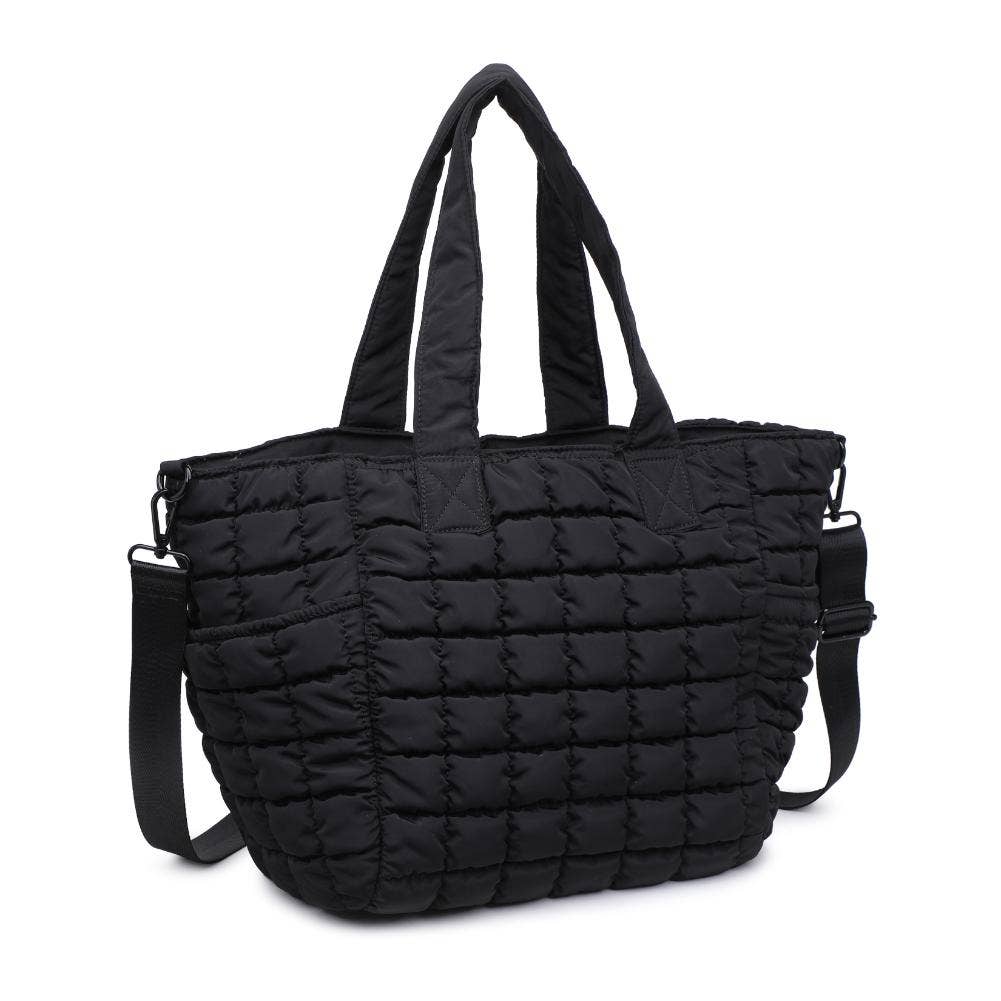 Dreamer Quilted Puffer Nylon Tote