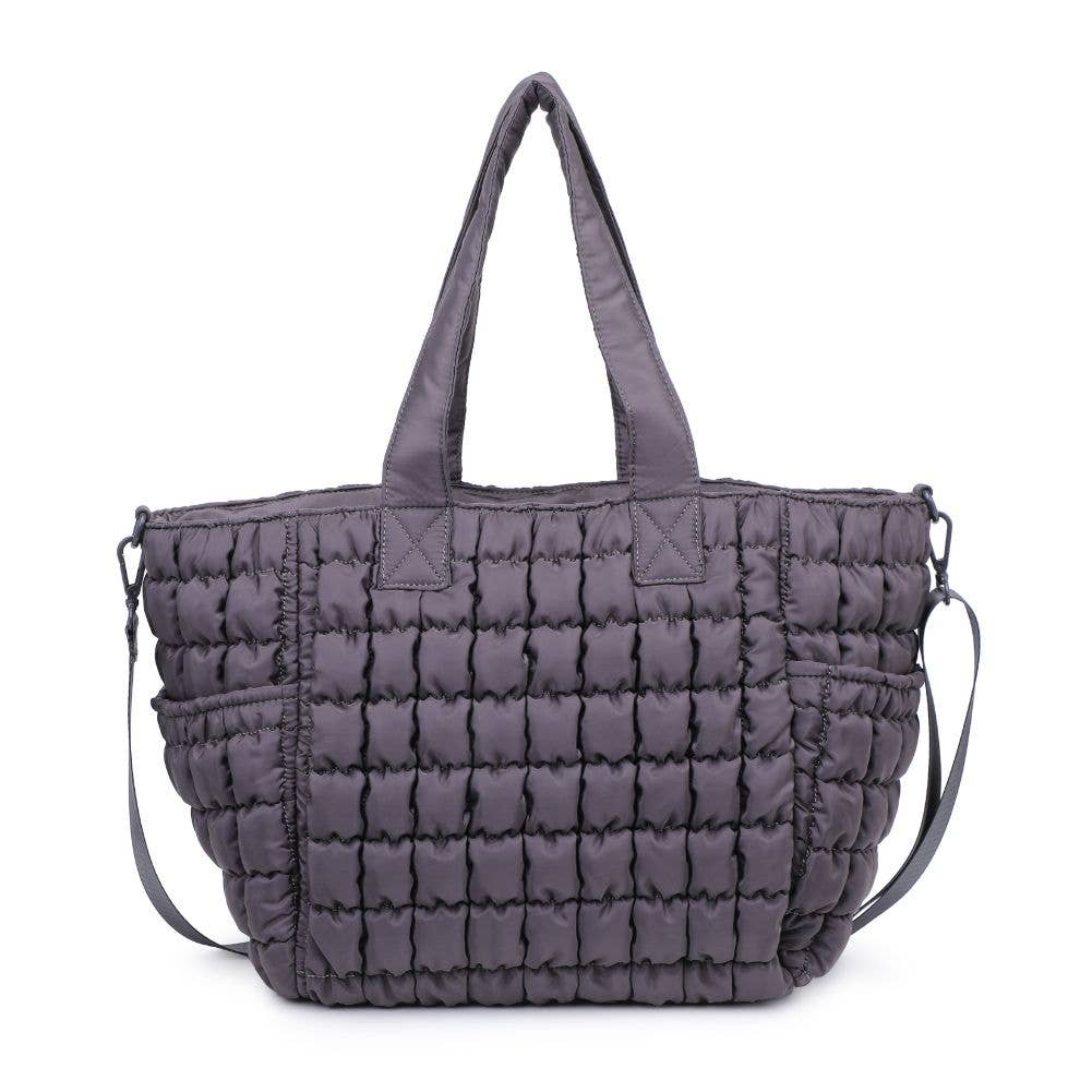 Dreamer Quilted Puffer Nylon Tote