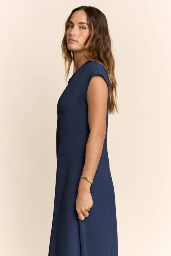 PLUS SOFT KNIT STITCHES WIDE LEG OPEN JUMPSUIT