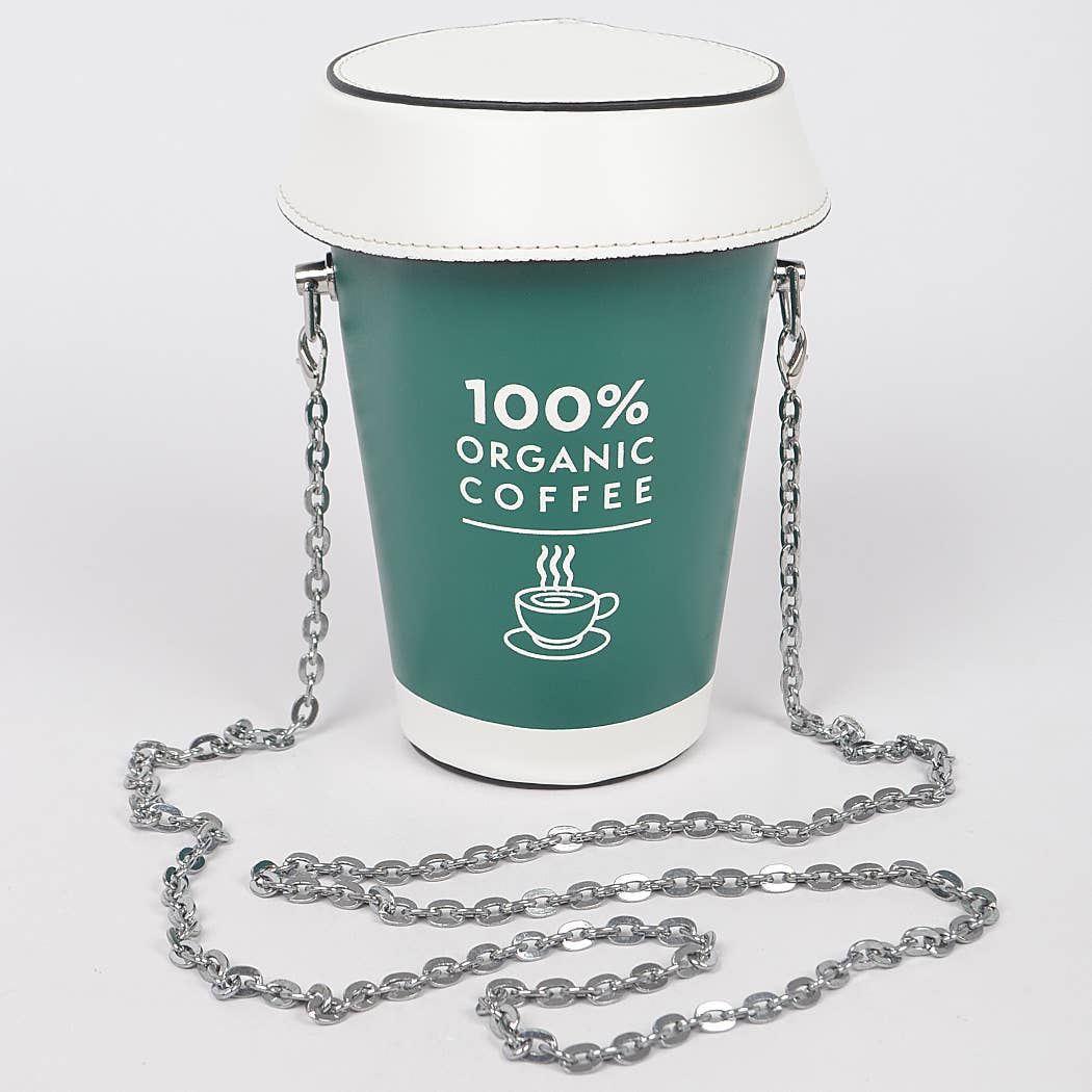Coffee Cup Fun Clutch