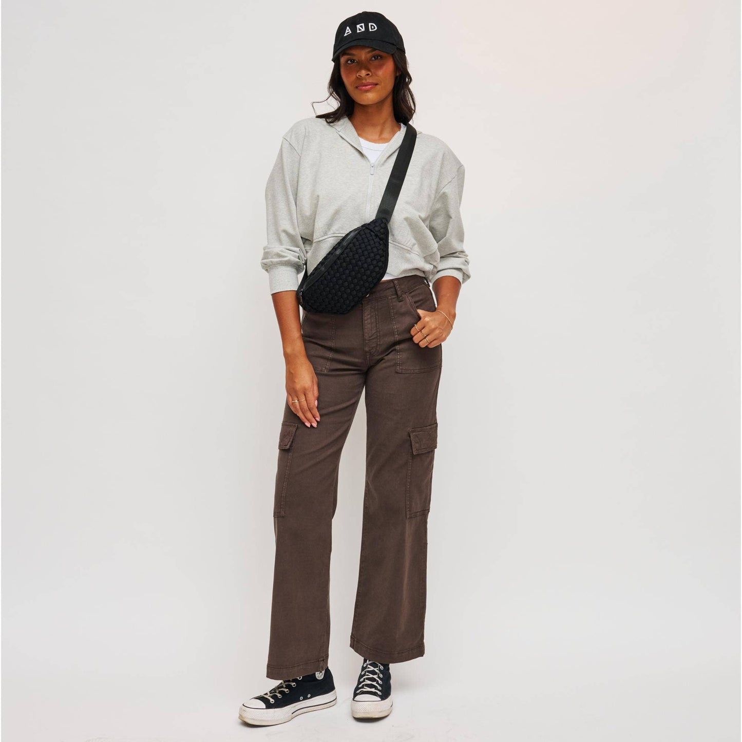 Aim High Woven Neoprene Belt Bag