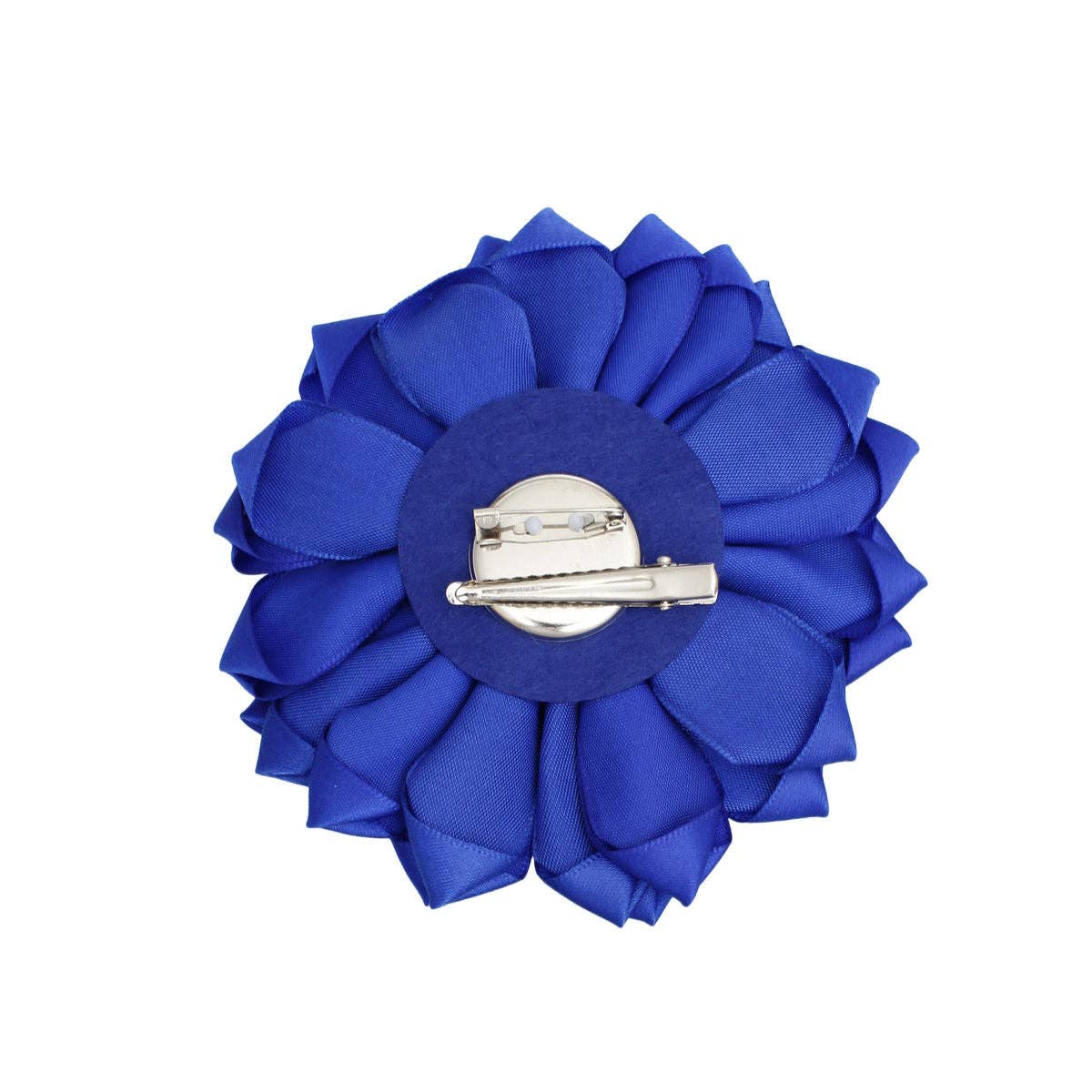 Blue White Flower Pearl Brooch Women