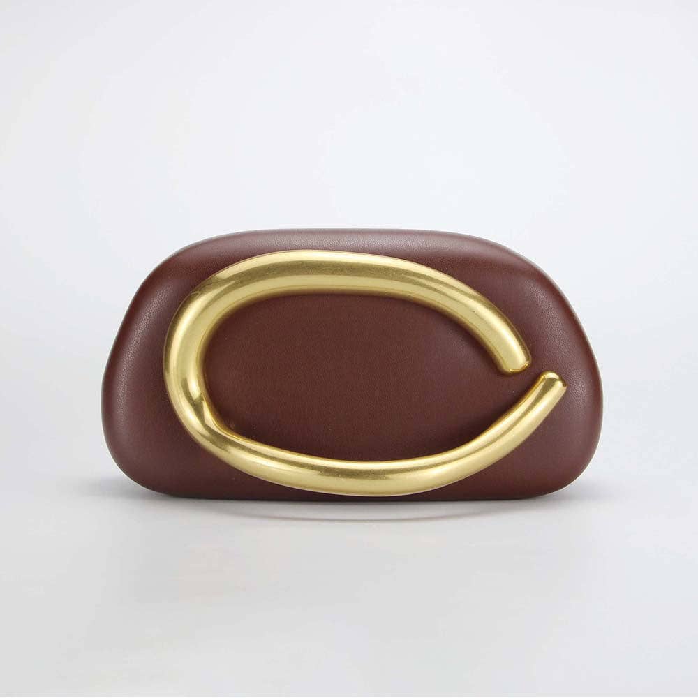 Trendy Shell Acrylic Clutch Bag for Evening Events
