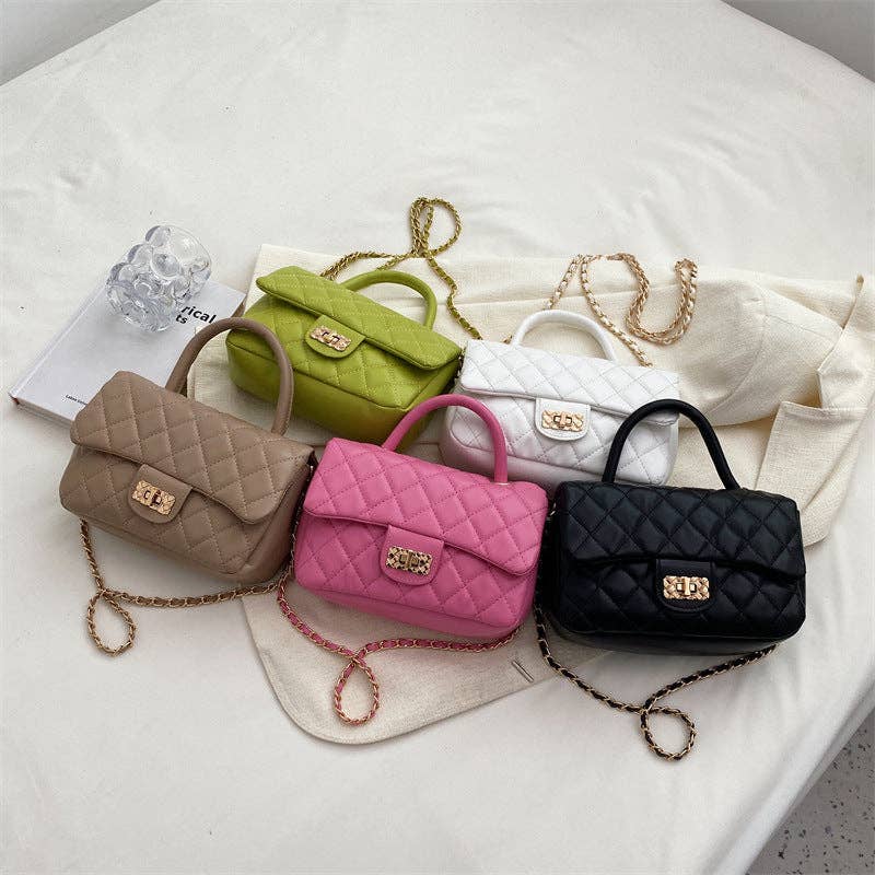 Chic Quilted Chain Bag Women's Stylish Shoulder Crossbody