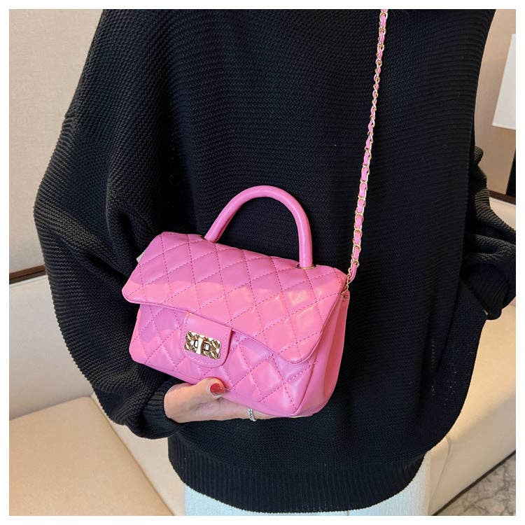Chic Quilted Chain Bag Women's Stylish Shoulder Crossbody