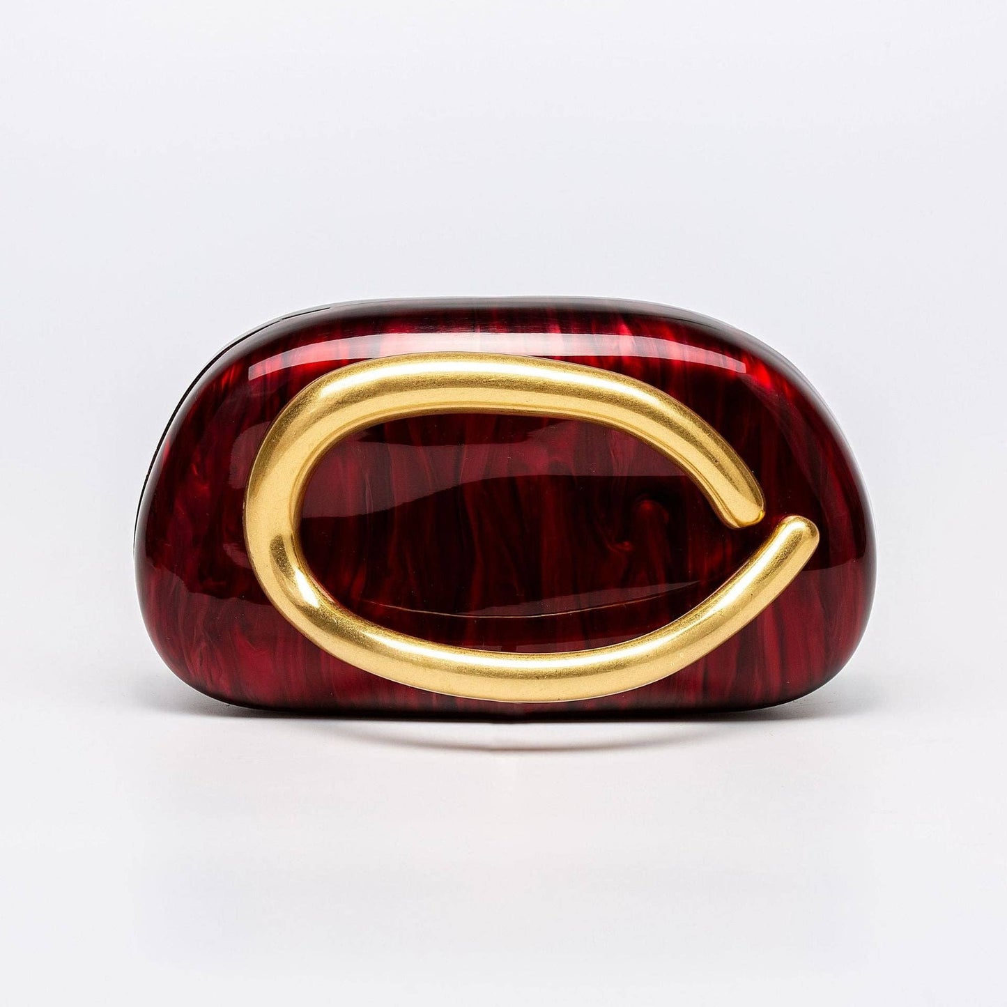 Trendy Shell Acrylic Clutch Bag for Evening Events