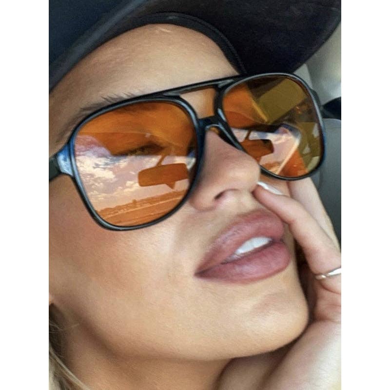 Sun-Protection Geometric Sunglasses Accessories