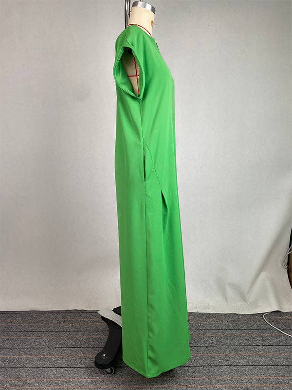 Green  Pocket Jumpsuit