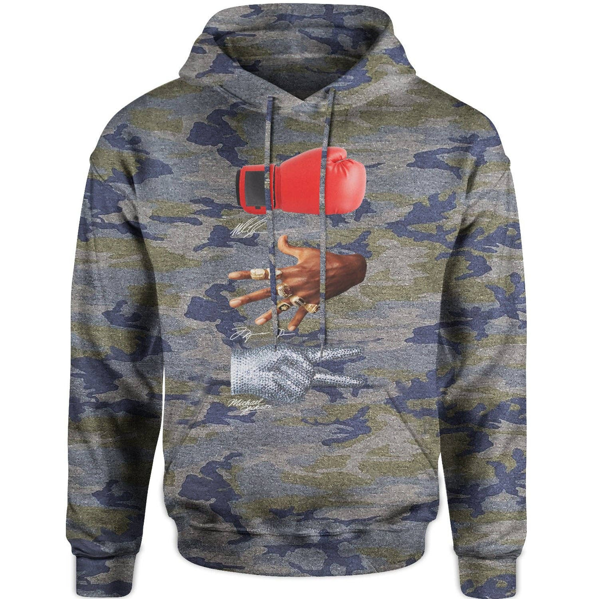 Tyson Jordan Jackson Iconic Hands Adult Hoodie Sweatshirt m100