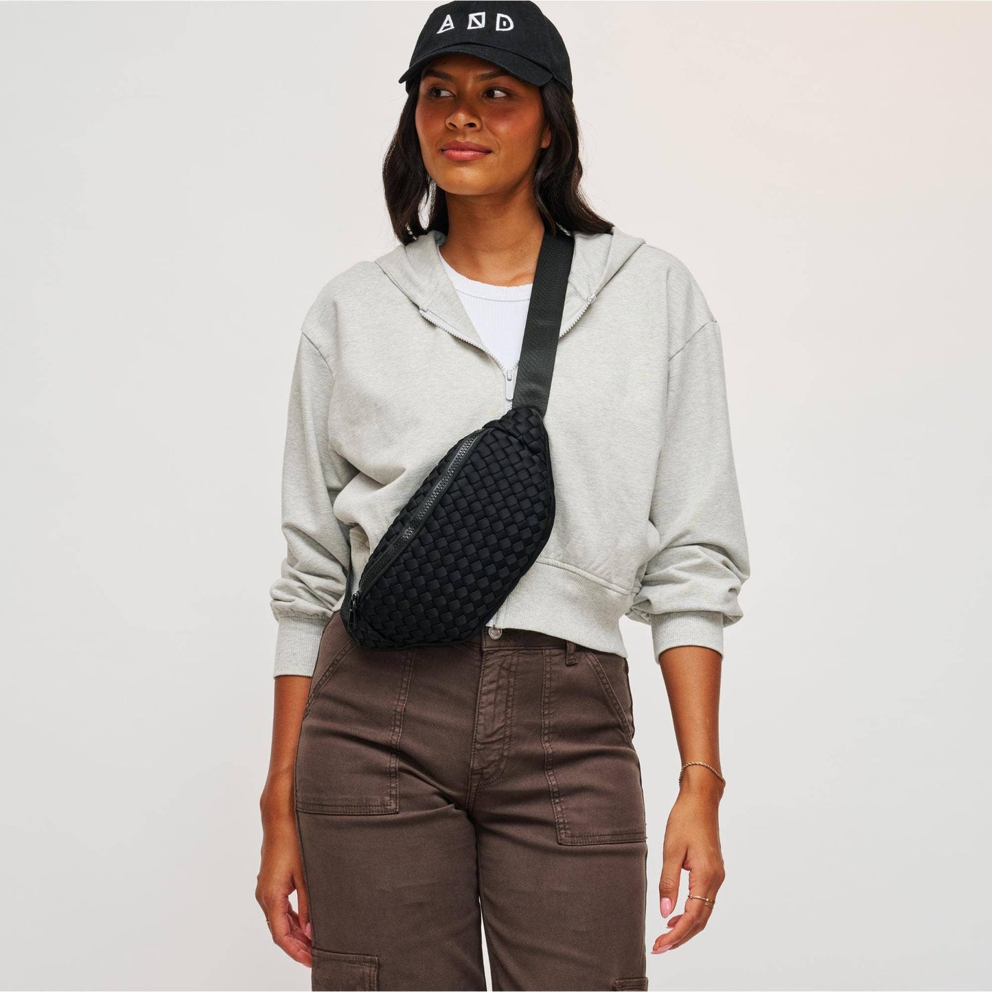 Aim High Woven Neoprene Belt Bag