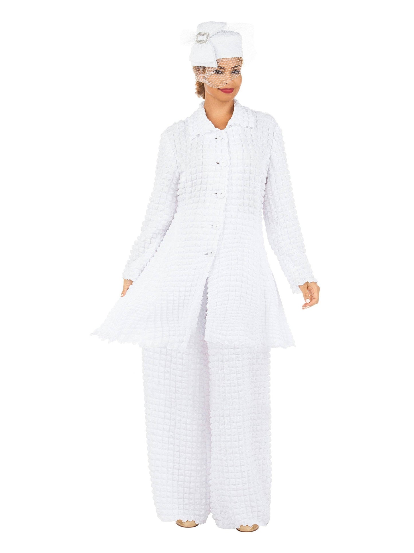 2pc Popcorn Fbrc Long Jkt + Pants Set