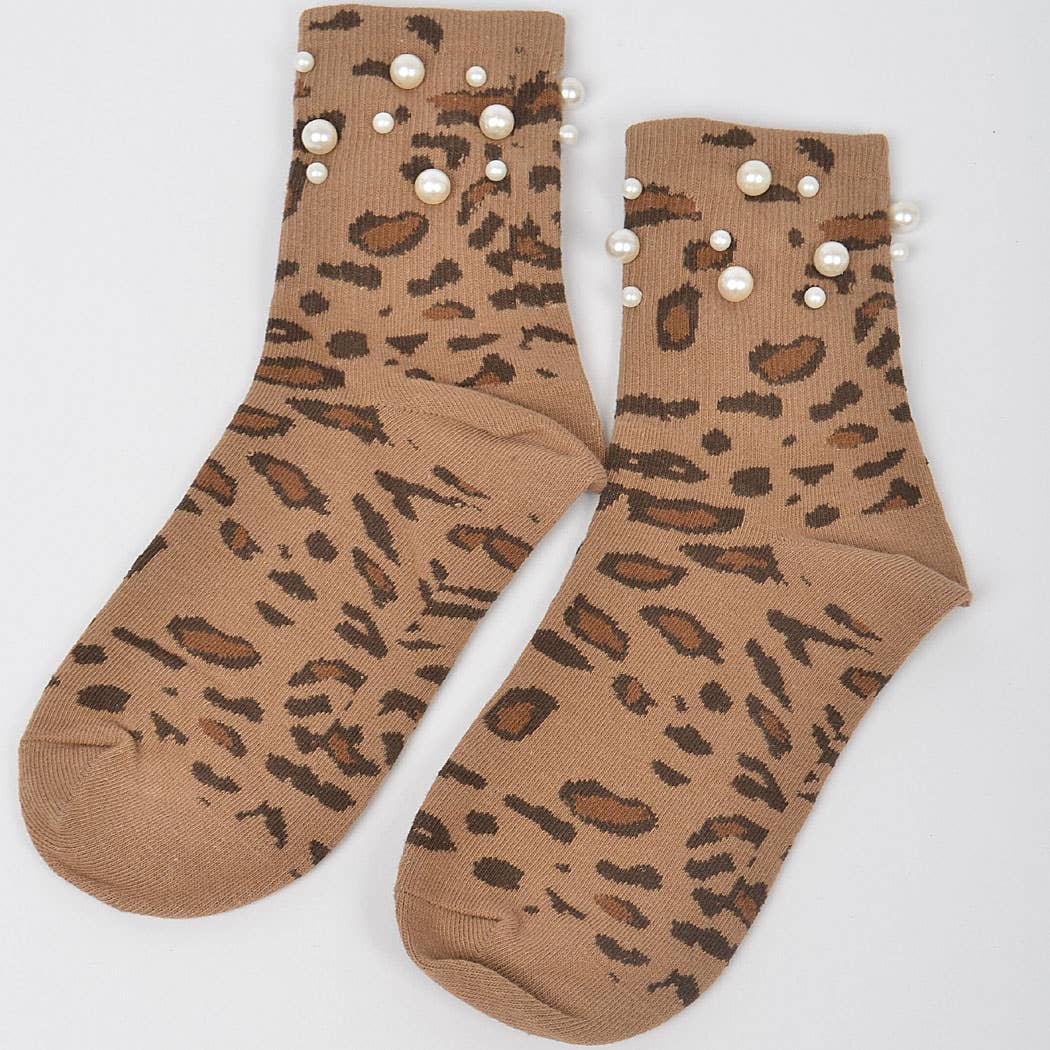 Leo Socks W/pearl