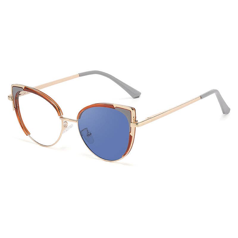 Cat Eye Color Changing Sunglasses for Women - Stylish UV400 Protection