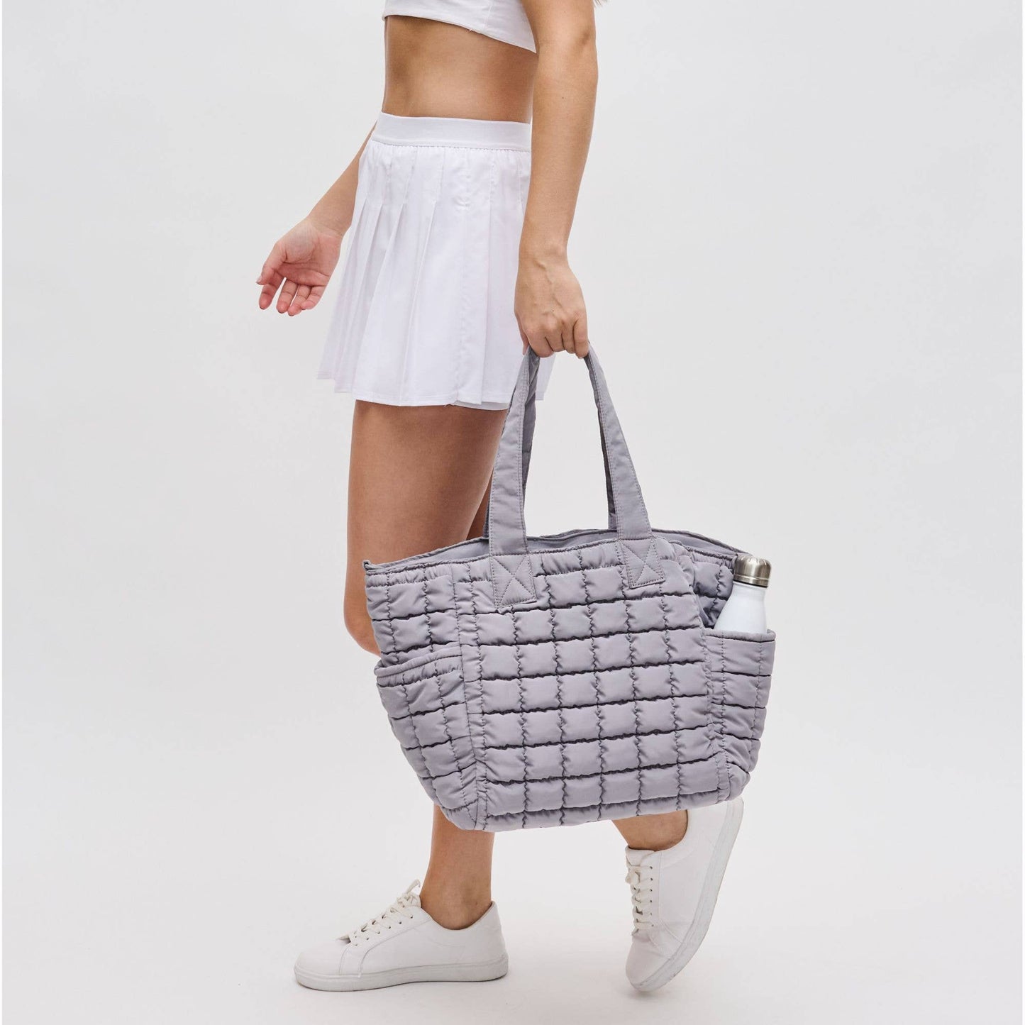 Dreamer Quilted Puffer Nylon Tote