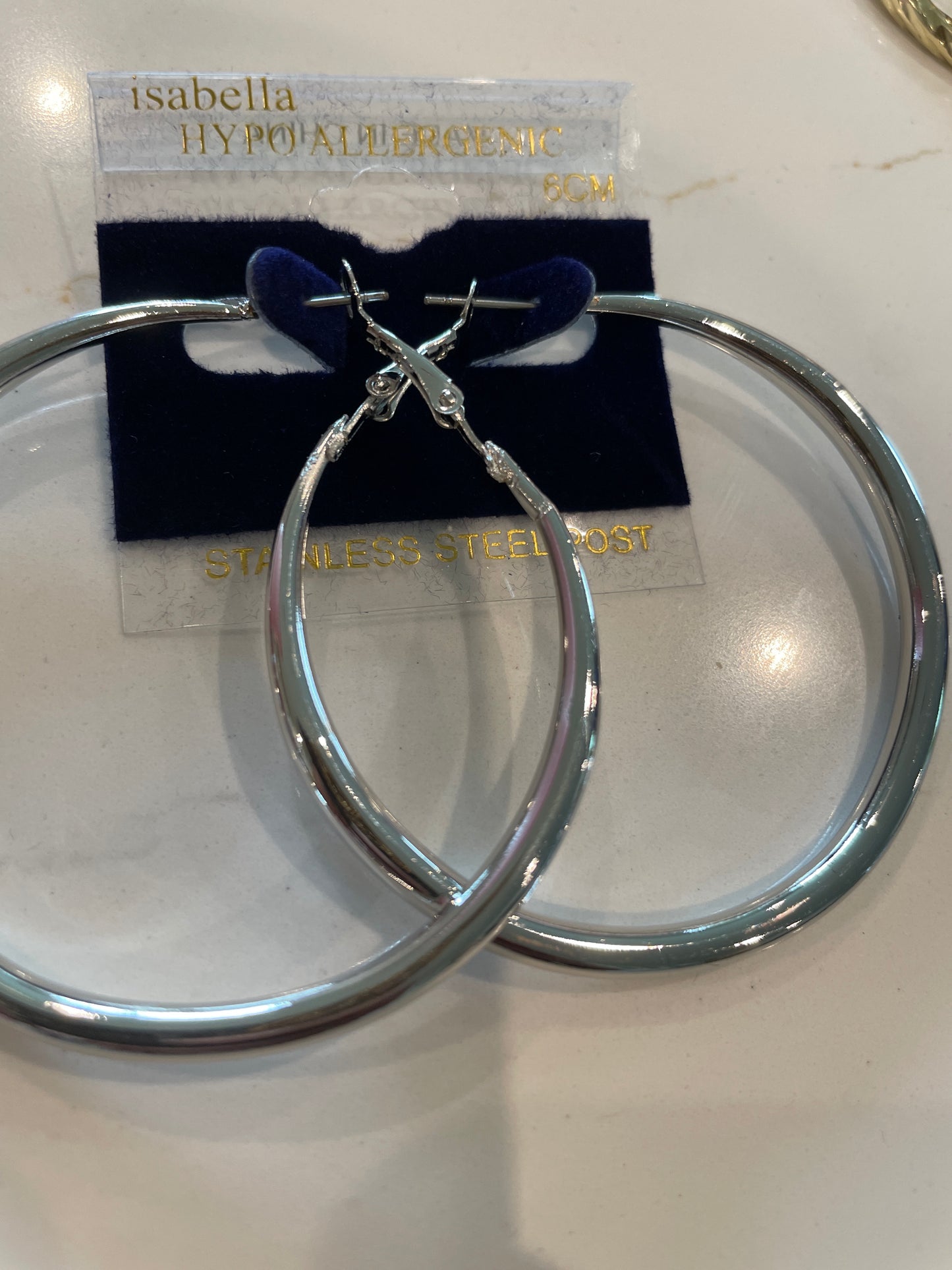 The Perfect  hoop Stainless steel hoops