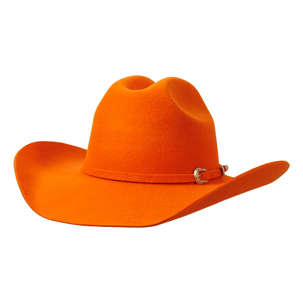 100% Wool Felt Western Cowboy Hat - Style Cattleman Pick only