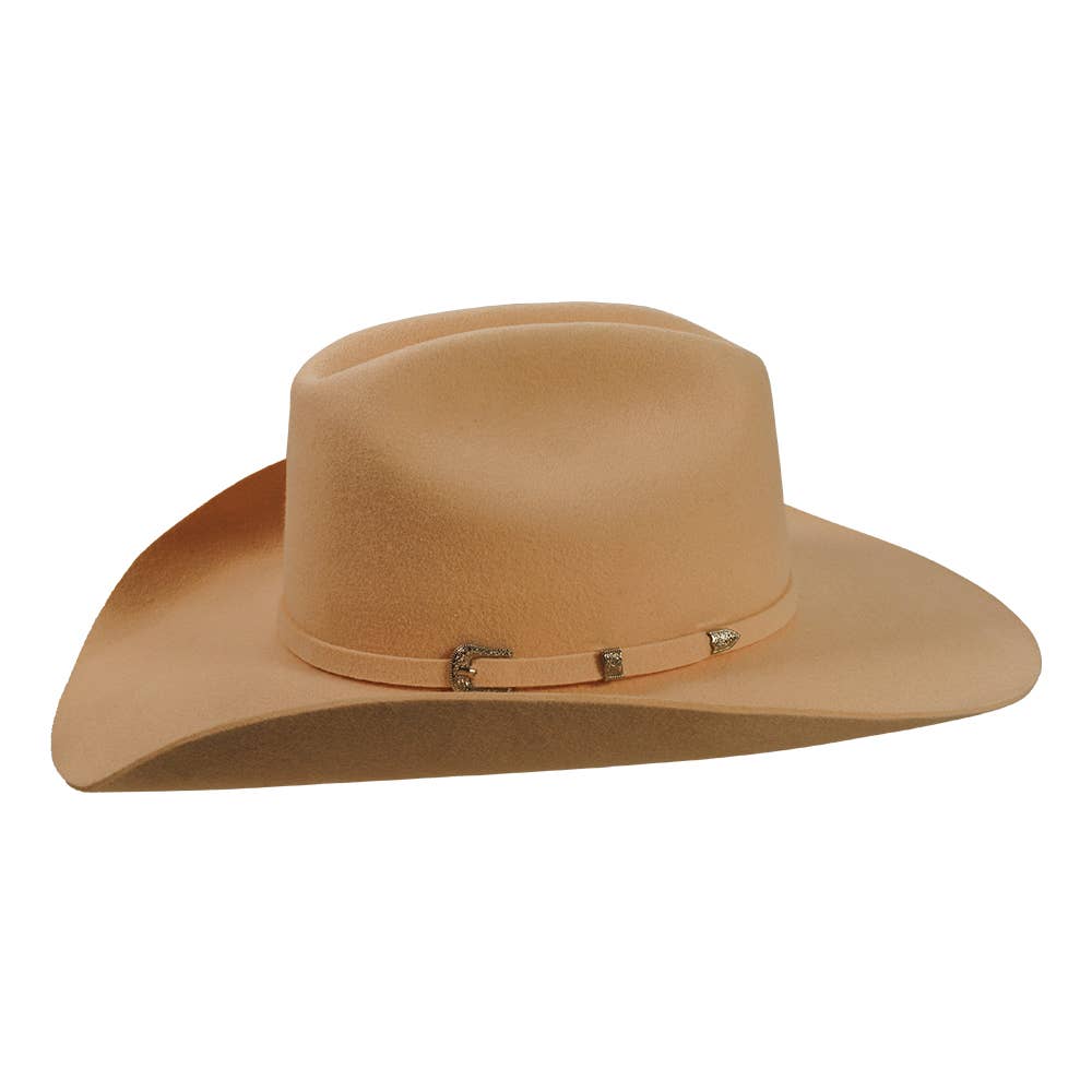 100% Wool Felt Western Cowboy Hat - Style Cattleman Pick only