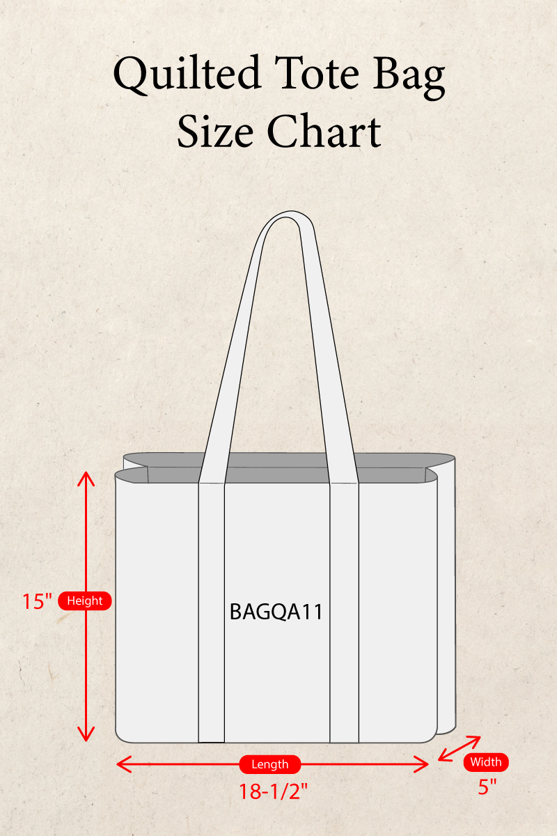 POL Printed Cream Tote Bag