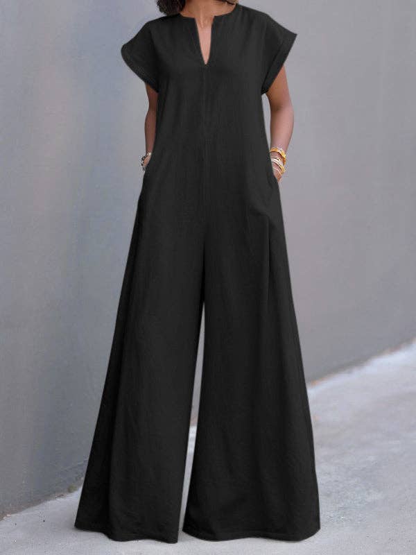 Green  Pocket Jumpsuit