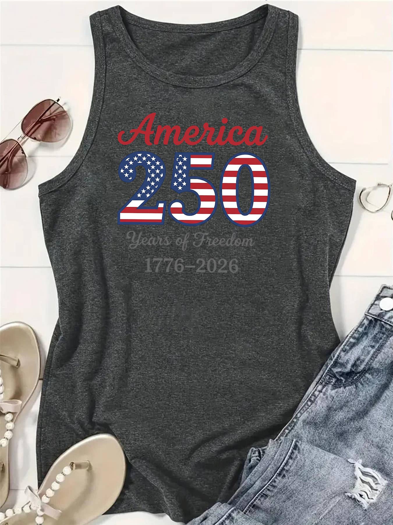 250th Anniversary Of Independence Day Tank Top