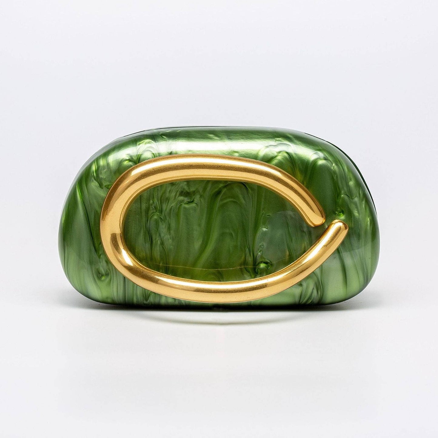 Trendy Shell Acrylic Clutch Bag for Evening Events
