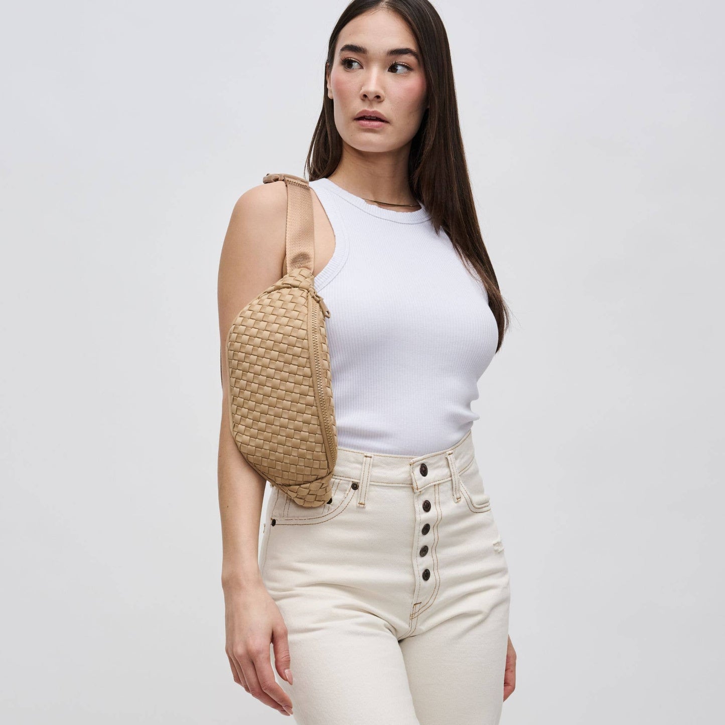 Aim High Woven Neoprene Belt Bag