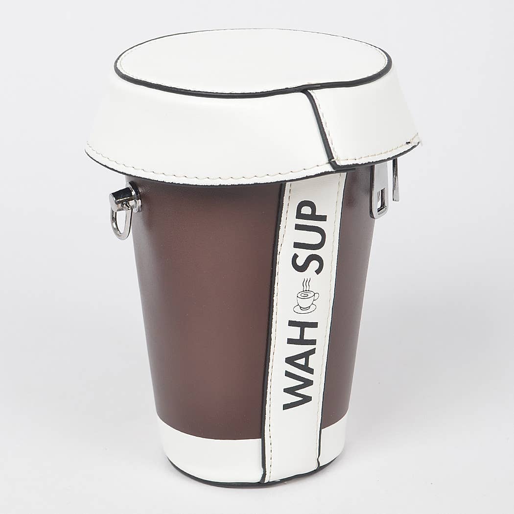 Coffee Cup Fun Clutch