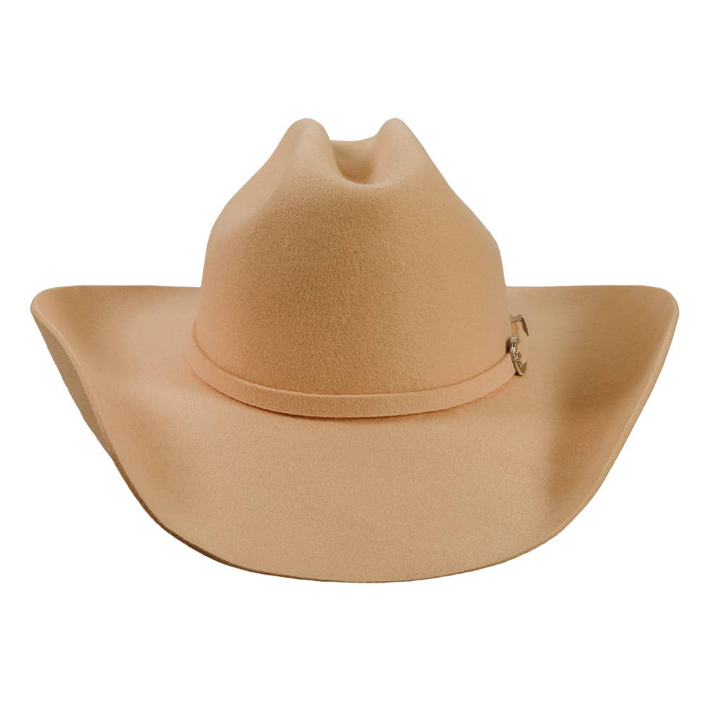 100% Wool Felt Western Cowboy Hat - Style Cattleman Pick only
