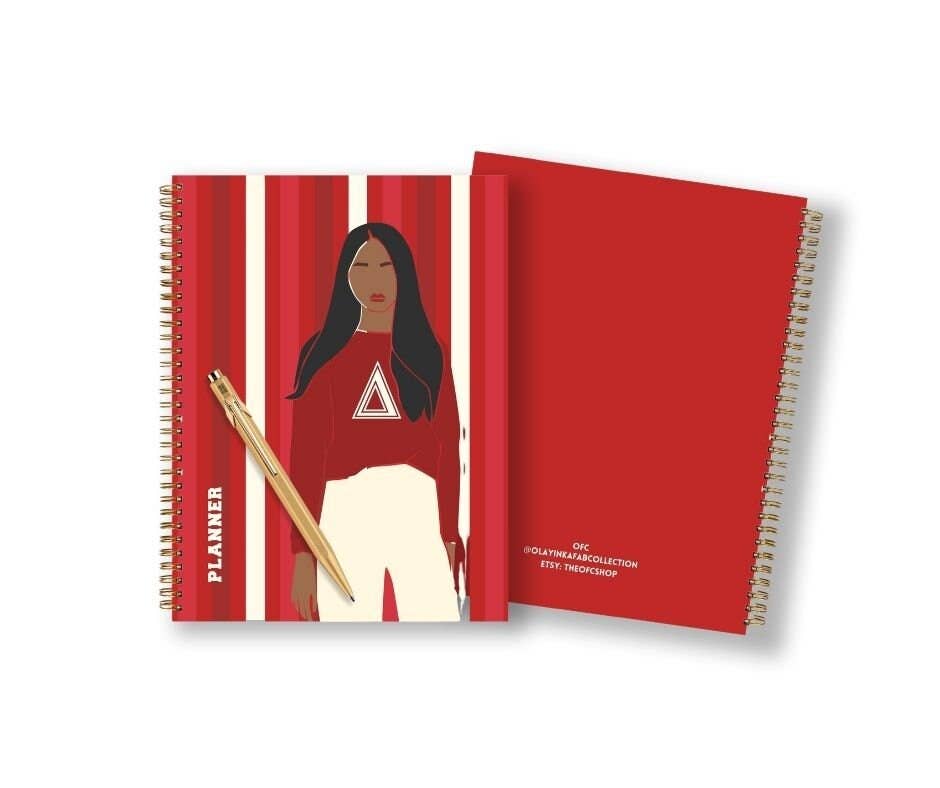Delta Sigma Theta Sorority Inspired Planner DST 1913
