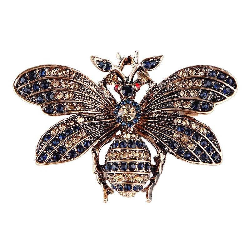 Vintage Bee Brooch High-End Women's Accessories