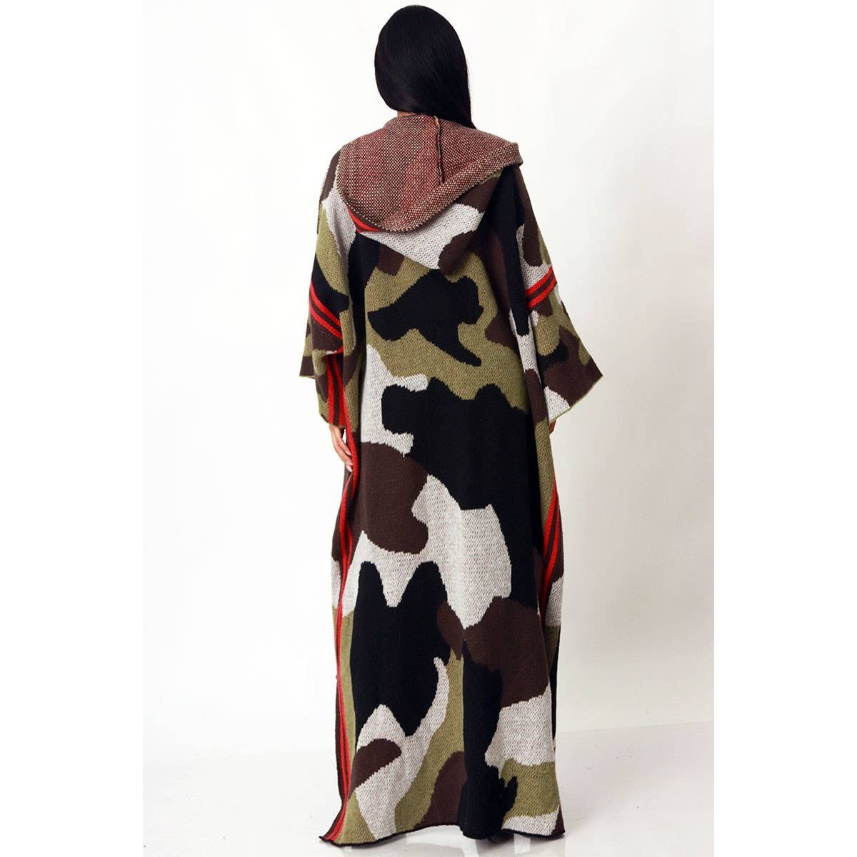 CAMO TRAIL LONG Sweater/Dust                     No HOODED DUSTER