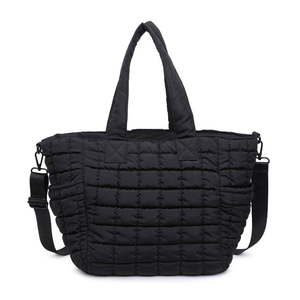 Dreamer Quilted Puffer Nylon Tote