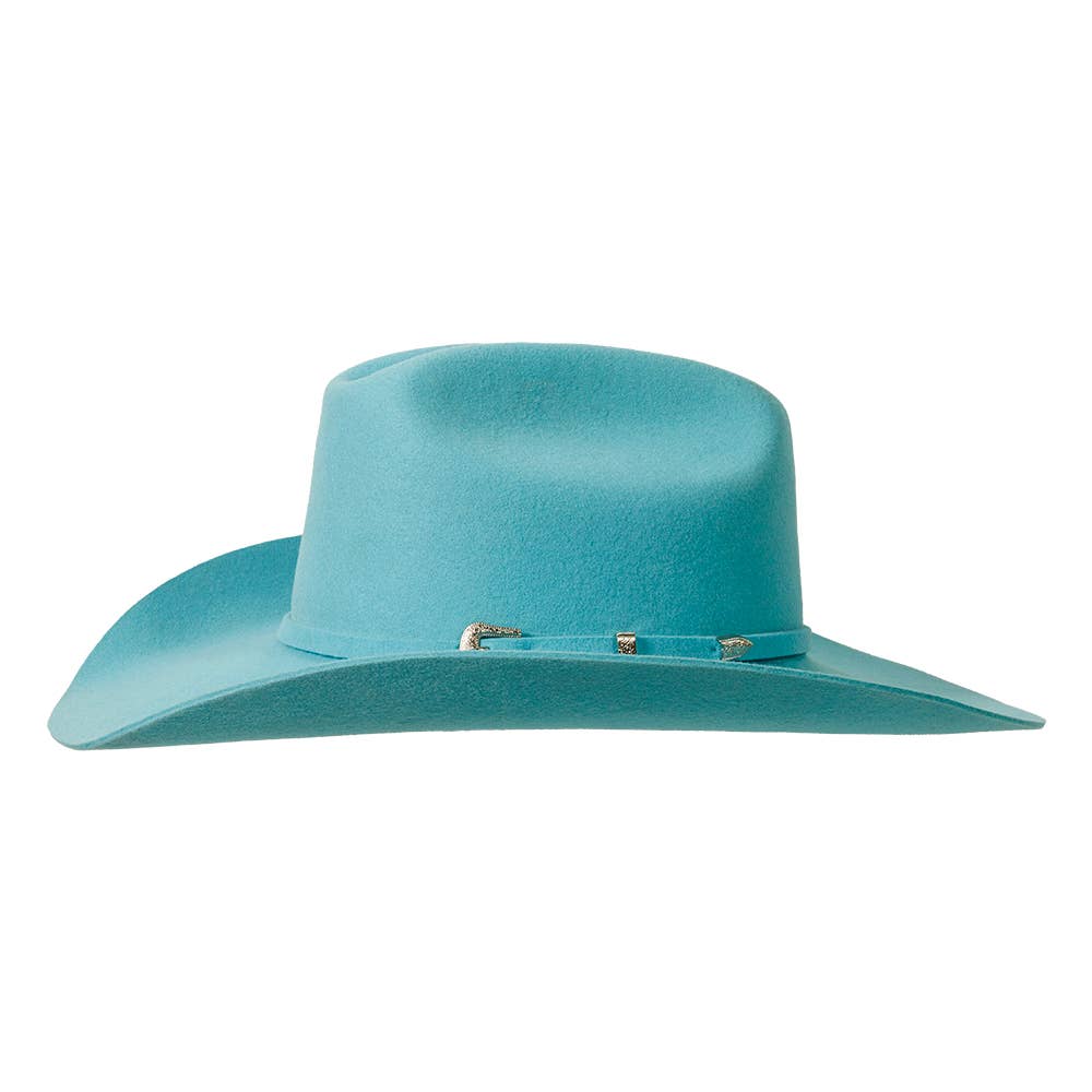 100% Wool Felt Western Cowboy Hat - Style Cattleman Pick only
