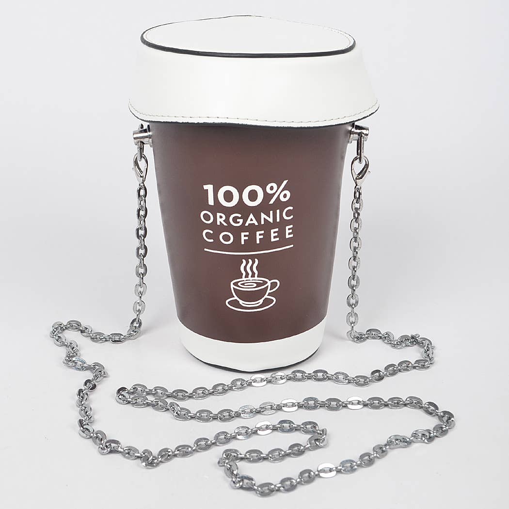 Coffee Cup Fun Clutch