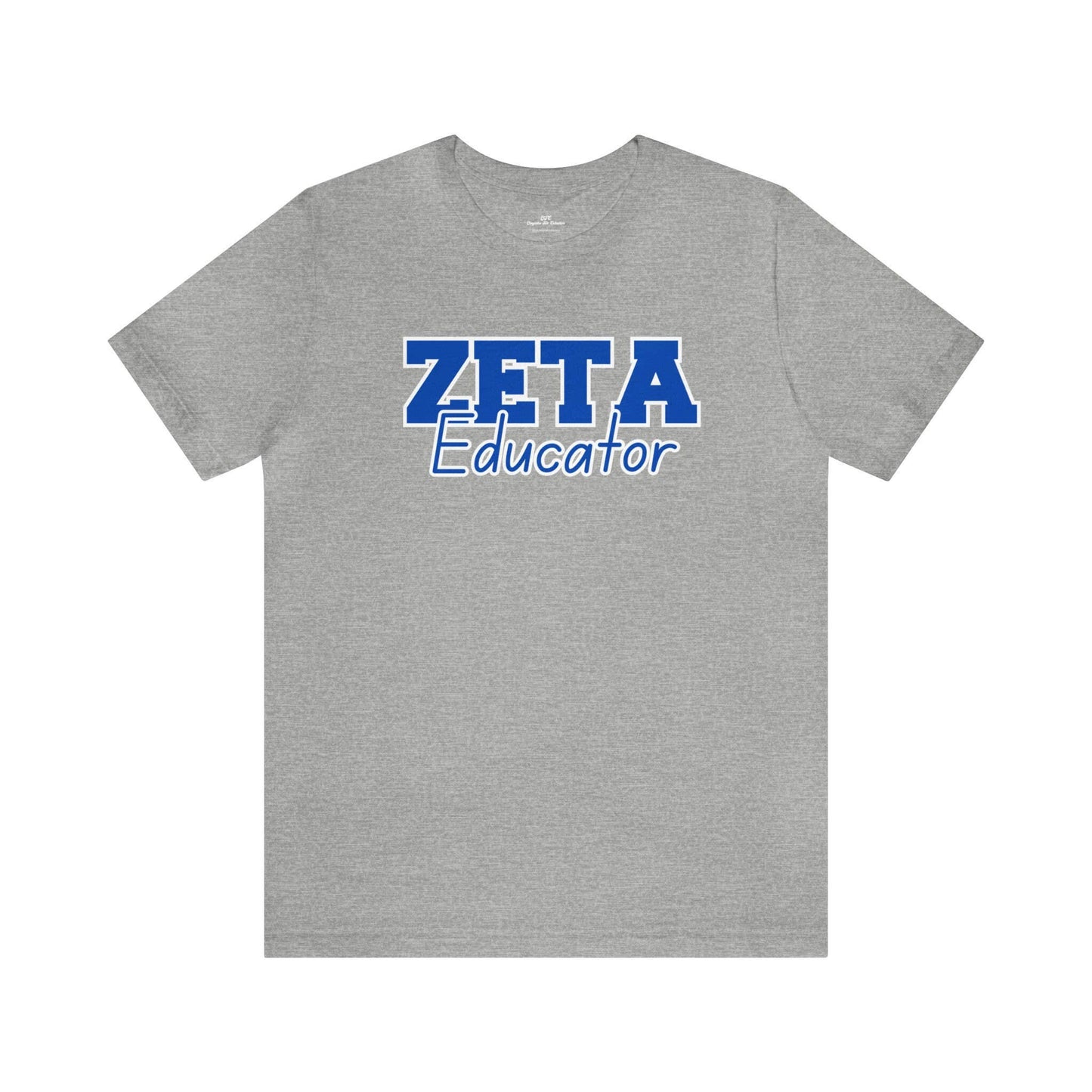 Zeta Phi Beta Sorority Inspired Educator T-Shirt