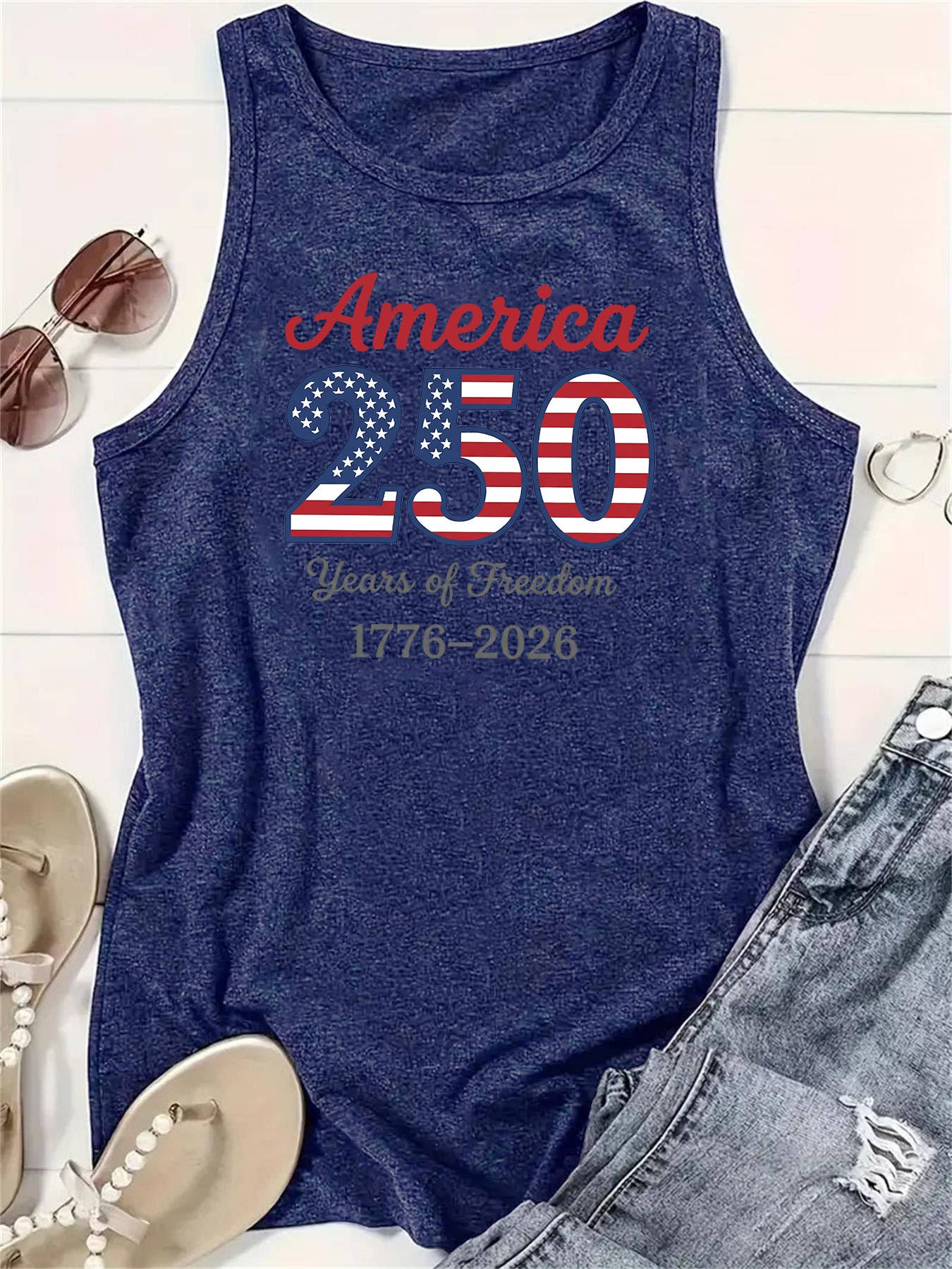 250th Anniversary Of Independence Day Tank Top