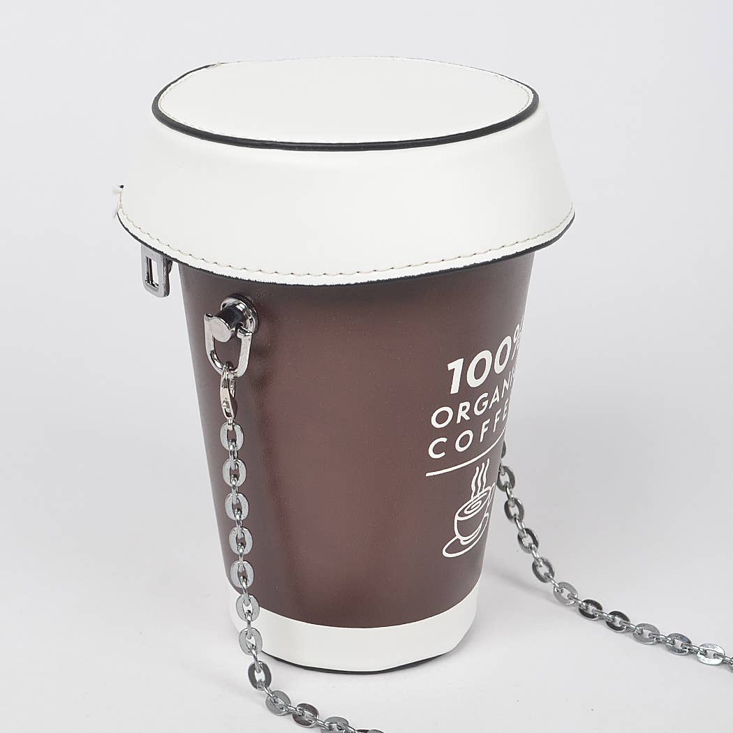 Coffee Cup Fun Clutch