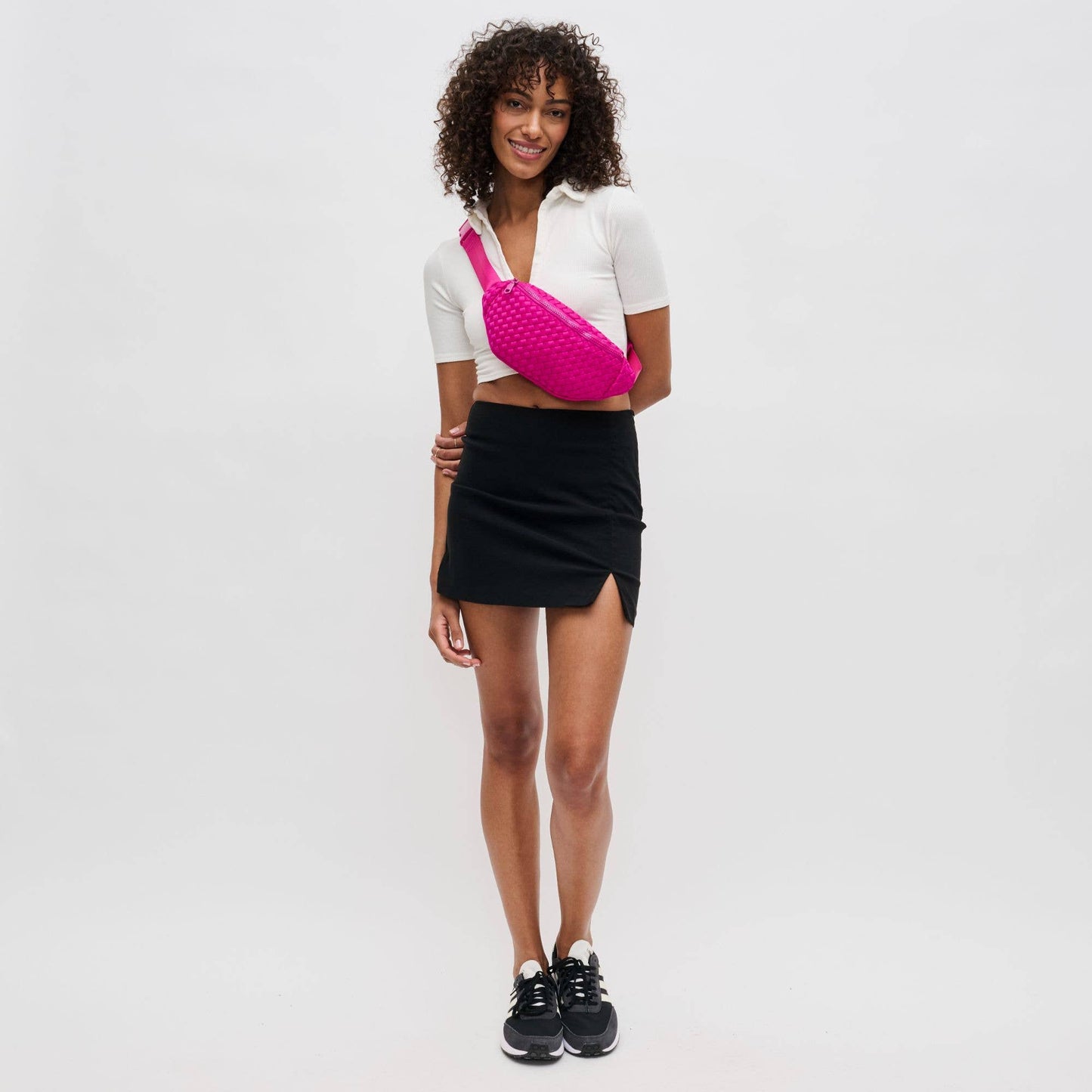 Aim High Woven Neoprene Belt Bag