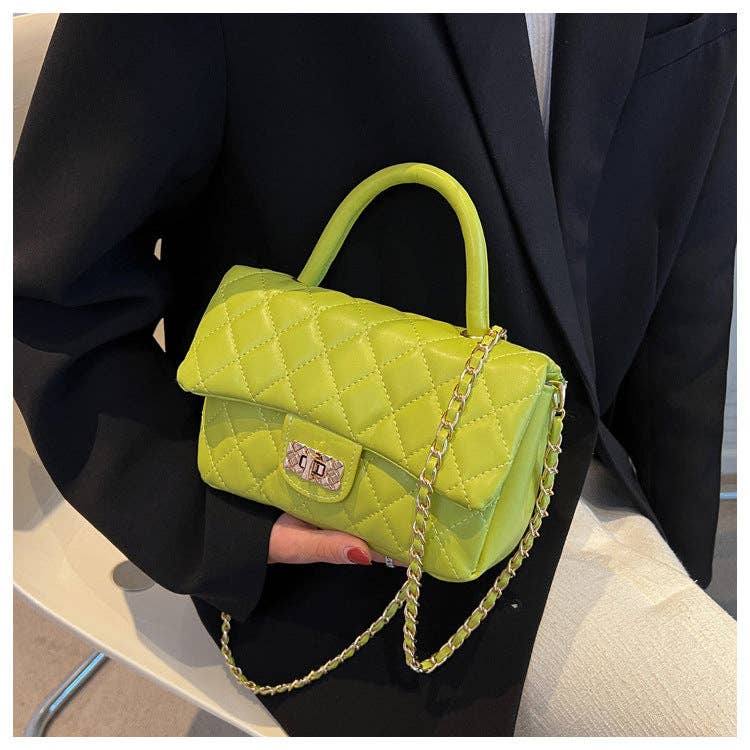 Chic Quilted Chain Bag Women's Stylish Shoulder Crossbody