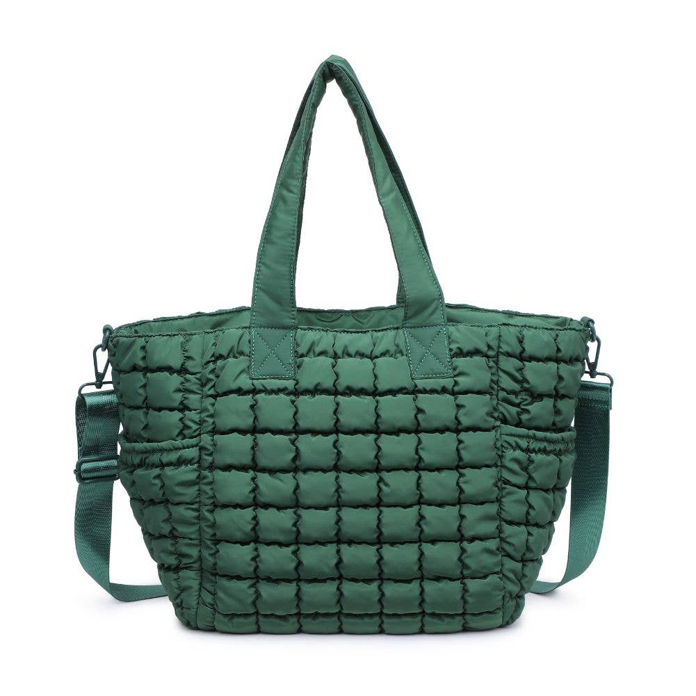 Dreamer Quilted Puffer Nylon Tote
