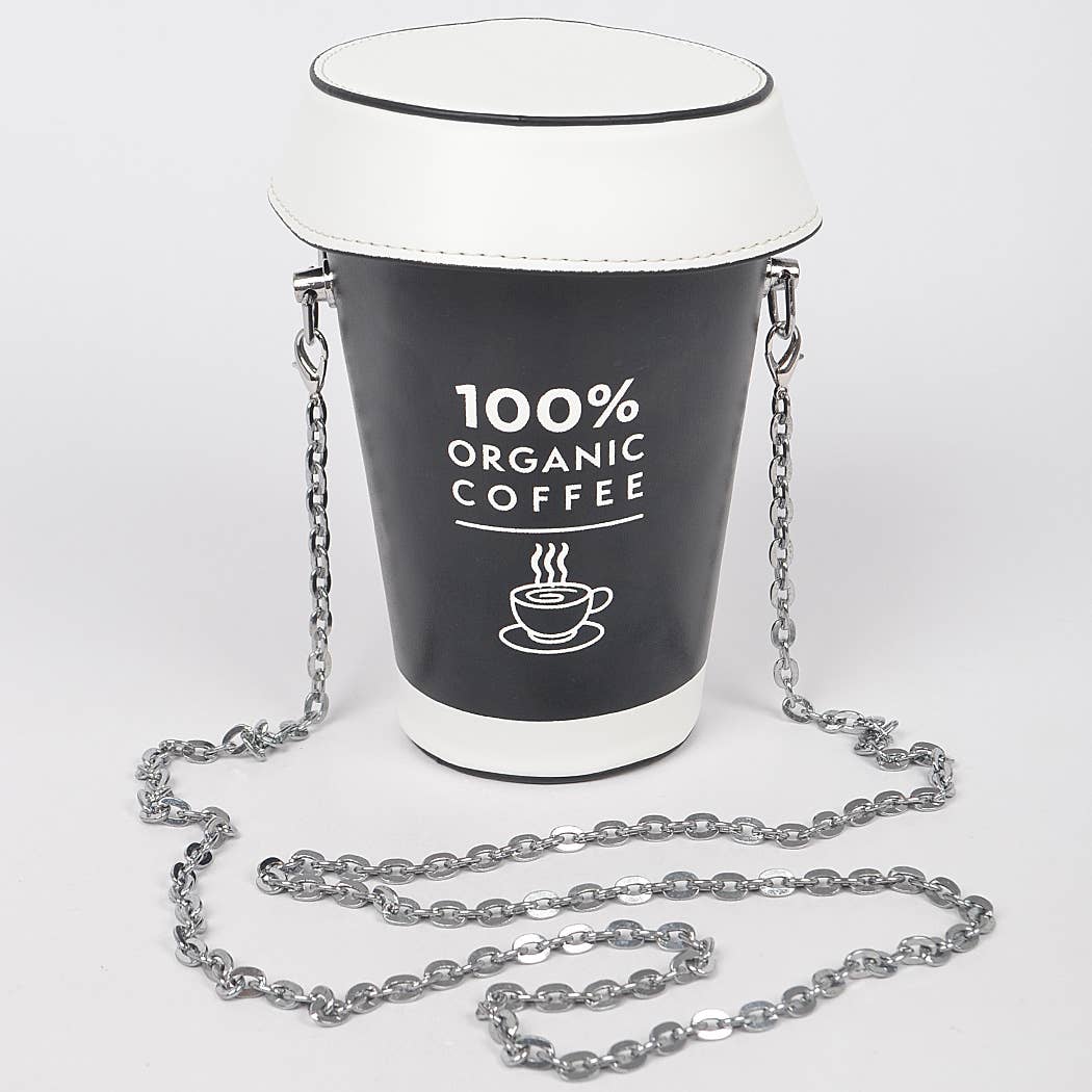 Coffee Cup Fun Clutch