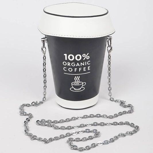 Coffee Cup Fun Clutch