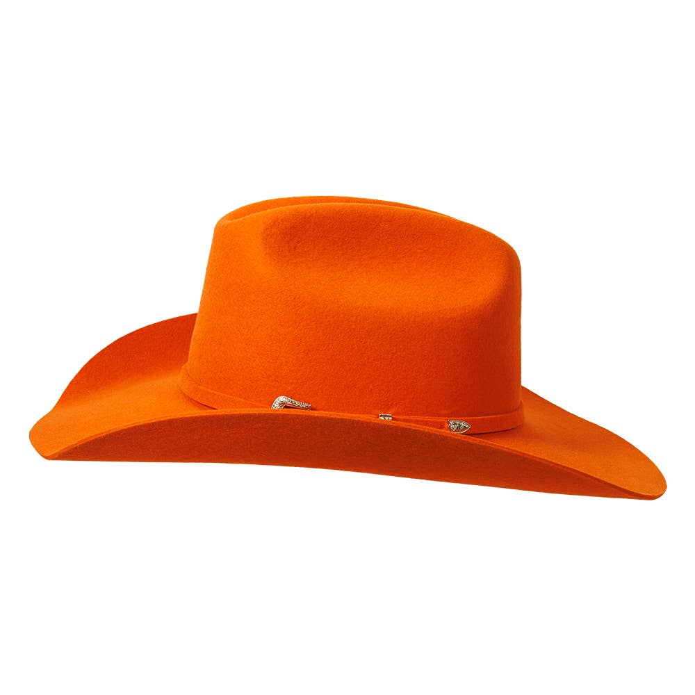 100% Wool Felt Western Cowboy Hat - Style Cattleman Pick only