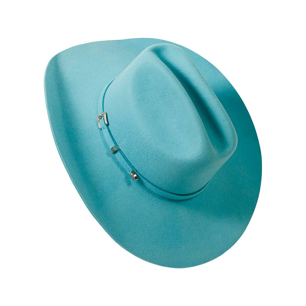 100% Wool Felt Western Cowboy Hat - Style Cattleman Pick only
