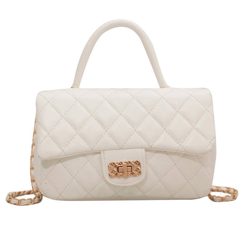 Chic Quilted Chain Bag Women's Stylish Shoulder Crossbody
